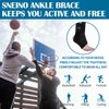 SNEINO Ankle Brace for Women & Men - Ankle Brace for Sprained Ankle, Ankle Support Brace for Achilles,Tendon,Sprain,Injury Recovery, Lace up Ankle Brace for Running, Basketball, Volleyball(Medium)