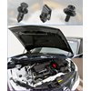 Zlirfy 35PCS Engine Under Cover Splash Shield Guard Body Bolts Screws,Bumper Fender Liner Push Retainer Fastener Rivet Clips,Bumper Clips Extruded U-Nuts Kit,Replacement for G35 G37 FX35 FX45