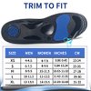 PCSsole Orthotic High Arch Support Insoles, Comfort Gel Work Boot Insert for Flat Feet, Plantar Fasciitis, Feet Pain, Heel Spur Pain,Metatarsalgia,Over Pronation for Men and Women（28cm）