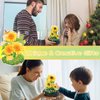 libergarden Mini Sunflower Building Blocks, Flower Bouquet Building Kit, Artificial Flower Collection, Valentine's Day for Women, 545 Pieces