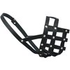 Real Leather Dog Basket Muzzle #112 Black (Circumference 13", Snout Length 3") Bulldog, Boxer