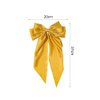 6Pcs Big Bow Hair Clips, BetterJonny Silky Satin Big Bow Barrettes Hair Clip with Long Silky Bows for Girls Women, Adult Teens Hair Accessories…
