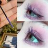 GL-Turelifes 12 Color Mascara Colorful Fiber Mascara Charming Longlasting Mascara, Thick & Long Eyelash Waterproof and Smudge-proof Eyes Makeup (Violet)