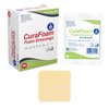 Dynarex 3011 CuraFoam Foam Dressing, Non-Bordered, Sterile, Provides Cushioned and Moist Wound Care, 2" x 2", Pack of 10