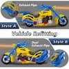 Liberty Imports Kids Take Apart Toys - Build Your Own Toy Motorcycle Vehicle Construction Playset - Realistic Sounds and Lights with Tools and Electric Power Drill