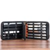 Lanxivi Fountain Pen Roller Pen PU Leather Case for 12 Pens (Coffee)