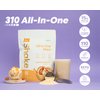 310 Nutrition - All In One Meal Replacement Shake - Superfood Blend with Fiber - Natural Sweeteners - Low Carb Shake, Keto & Paleo Friendly (Caramel Sundae, 14 Servings)