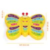 Preschool ABC Learning Toy, Interactive Educational Butterfly Toy for Toddlers, Animal Sounds & Music, Early Development See and Say Baby Toys for 3 Year Old Boys & Girls