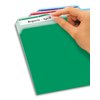 Avery File Folder Labels on 4" x 6" Sheets, Removable Adhesive, Assorted, 2/3" x 3-7/16", 252 Labels (5235)