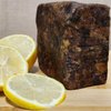 Aroma Depot Lemon Raw African Black Soap 2 lb / 32 oz 100% Natural soap for Acne, Eczema, Psoriasis, Scar Removal Face And Body Wash. Handmade