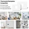 Thermostat Wall Plate Compatible with THP2400A1027W Honeywell Home Thermostat Coverplate Assembly Wall Mount Plate -White
