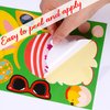 65Sheets Easter Stickers Crafts for Kids - Make-a-Bunny/Egg/Gnome/Sheep Games, Basket Stuffers Gifts Activities Party Favors Supplies (Small Size)
