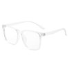 TEAPLMTT Blue Light Blocking Glasses Oversized Square Computer Glasses Anti Blue Light for Women Men(Clear)