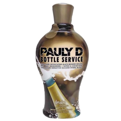 Devoted Creations Pauly D Bottle Service Tanning Lotion 12.25 Ounce