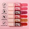 Anglicolor 2PC Lip Glow Oil Hydrating 6 Colors, Moisturizing & Nourishing Plumping Tinted Lip Gloss for Dry Lips, Vegan, Lip Plumper Gloss Make Lips Fuller (2PC#06, 7.6ml)
