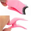 False Eyelash Applicator Tool 3 Pack Eyelash Clip Lash Buddy Makeup Tool for False Lash for Beginners EasyTo Wear (Purple，Pink，White）