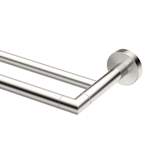 Gatco 4644 Glam Double Towel Bar, 24 Inch, Satin Nickel