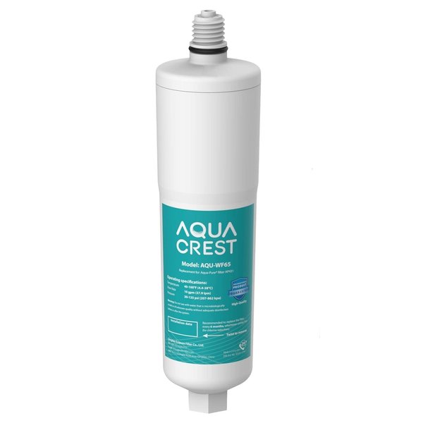 AQUA CREST AP431 Replacement for Aqua-Pure AP430SS, Whole House Scale Inhibitor Water Filter, Helps Prevent Scale Build Up On Hot Water Heaters and Boilers, Pack of 1