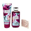 Bath & Body Works Hello Beautiful 2 Piece Bundle Gift Set - Body Cream and Shower Gel - with a Himalayan Salts Springs Sample Soap
