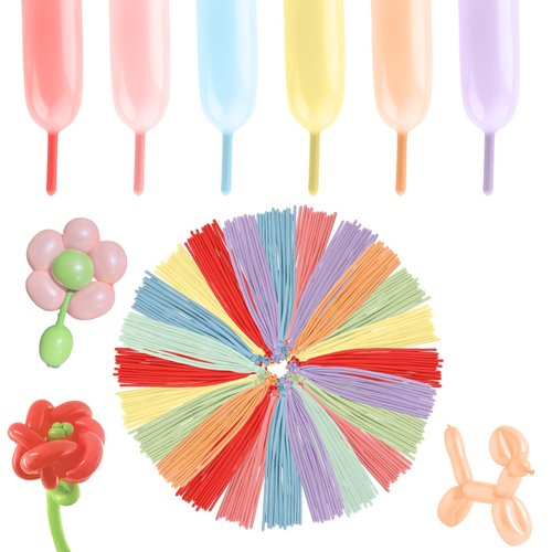 100 Pcs Maroon Long Balloons Assorted Colors Twisting Balloons Long Skinny Balloons For Balloon Arch Long Balloons For Balloon Garland Party Balloons Long For Twisting Birthday Decorations Globos 260
