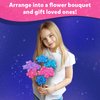 Skillmatics Art & Craft Activity - Poke-in Art Flower Bouquet, Mess-Free Art for Kids, Craft Kits, DIY Activity, Gifts for Girls & Boys Ages 4, 5, 6, 7, 8, 9