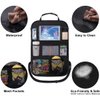 ONE PIX Backseat Car Organizer Mats Back Seat Organizers and Storage Bag with Touch Screen Tablet Holder for Kids Toddlers Car Seats, Travel Accessories, Road Trip Essentials Kids