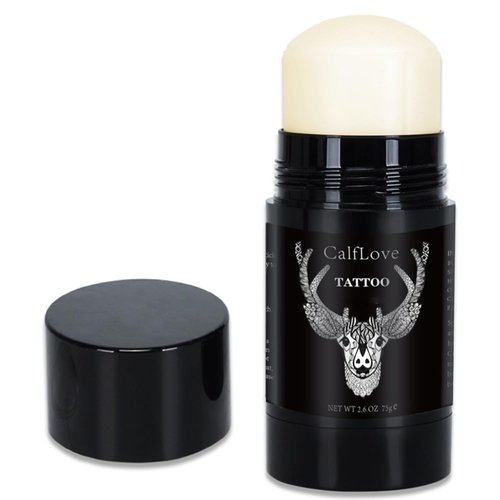 Tattoo Balm for Before, During, After Tattoos, Old Tattoo Renew Cream, Microblading Aftercare Ointment, Promotes Healing, Enhances Colors, Repair Cream Gel, Natural Without Irritation, 2.6 oz;