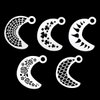 Bowitzki 5pcs Reusable Face Paint Stencils for Body Art Painting Halloween Party Makeup Temporary Tattoos Stencils (Animal Print(A))