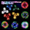 FIGROL 5 Pack Fidget Spinners｜LED Light Up Fidget Spinners for Children｜Party Favors｜Goodie Bag Stuffers Classroom Prizes