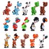 EEOCWF 15pcs Wind Up Toys for Kids, Assorted Animals Walking Jumping Clockwork Toys, Classroom Gifts Kids Birthday Party Favors Goody Bag Filler for Easter