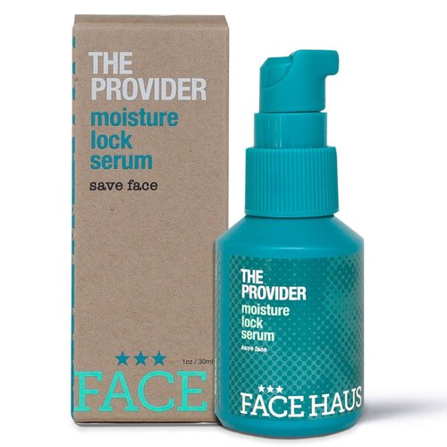 The Face Haus The Provider Hydrating Serum – Moisture Lock with Hyaluronic Acid (Sodium Hyaluronate) for Deep Hydration, 1 Oz