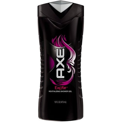 AXE Shower Gel, Excite 16 oz (Pack of 8)