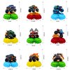 9 Pcs Monster Truck Centerpieces Monster Truck Birthday Decorations Monster Truck Table Decorations Monster Truck Party Supplies