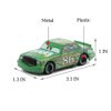 SVORUFY Car 2 3 Toys, Truck and Car Set, Car Movie Car, Metal and Plastic Material, Children's Christmas and Birthday Gifts (Chick Hicks Truck)