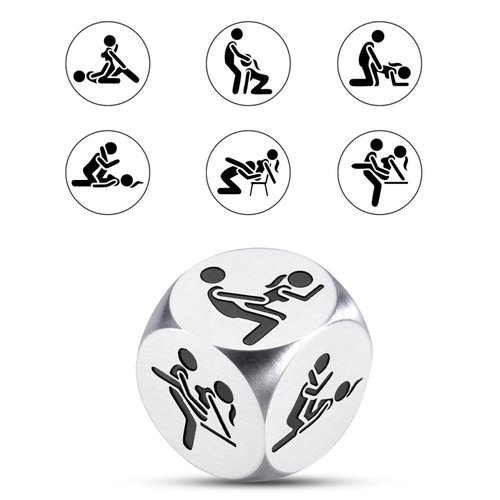 Gag Gifts, Stocking Stuffers for Adults Women Men, Santa Swap Gift Exchange Dice, White Elephant Gifts for Adults, Date Night Ideas for Couples, Birthday Anniversary Valentines Day Gifts for Him Her