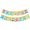 Treasures Gifted Officially Licensed Blippi Banner - Blippi Happy Birthday Banner - Blippi Birthday Party Supplies - Blippi Party Decorations - Blippi Birthday Banner - Blippi Party Supplies