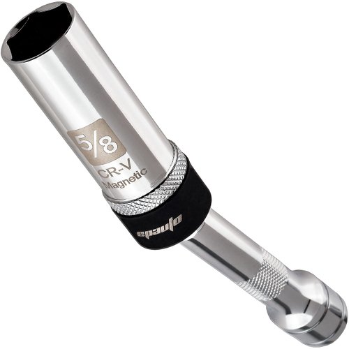 EPAuto Swivel Magnetic Spark Plug Socket, 6 point 5/8-inch x 6-Inch