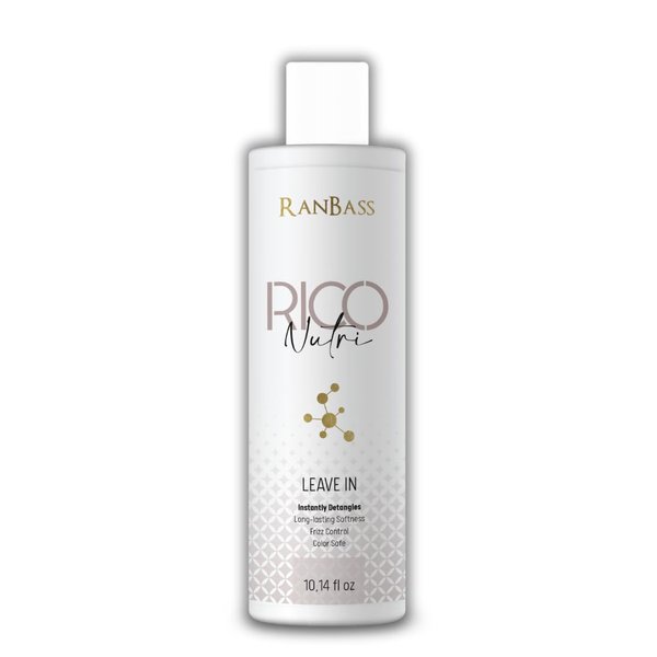 Rico Nutri 3 Steps - Daily maintenance kit for chemically treated, dry, and dull hair. All steps are sulfate-free and feature color safe technology to prevent fading of colored hair. (Shampoo 10.14 fl. oz + Conditioner 10.14 oz + Leave-in 10.14 fl. oz). (