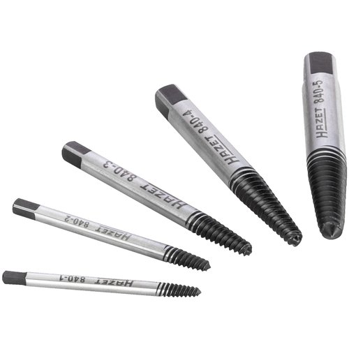 Hazet 840/5 Screw Extractor Set 5 Piece