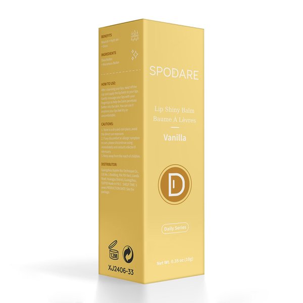 Spodare Vanilla Moisturizing Lip Balm