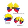 Colombia Flag Hair Bow Girls Women Hair Accessories Cultural Multicultural School Events