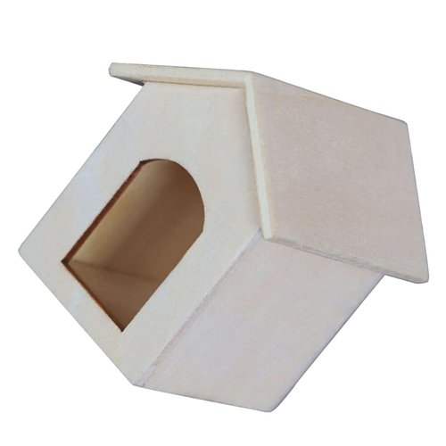 EXCEART Dollhouse Dog House 1/12 Dolls House Dog Kennel Miniature Dollhouse Garden Decoration Accessories