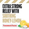 Fisherman's Friend Cough Drops, Cough Suppressant and Sore Throat Lozenges, Sugar Free Honey-Lemon, 5.52mg Menthol, 240 Drops (6 Packs of 40)