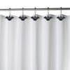 ZILucky Set of 12 Bats Shower Curtain Hooks Rings Halloween Party Supplies Haunted House Decoration Stainless Steel Rustproof (Black-Bat)