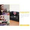 LUOZZY 20 Pcs Miniature Dollhouse Wine Glasses 1: 12 Scale Wine Glasses Miniature Champagne Glasses Dollhouse Accessories