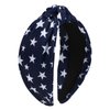 Independence Day Headband American Flag Knotted Stars Hair Band USA Patriotic Twist Hair Accessories 4th of July Hair Hoop for Women Girls