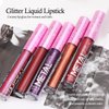 Boobeen Metallic Liquid Lipsticks Matte Lips Lipstick Pearl Glitter Lip Gloss High Pigment Long Lasting Nonstick Lip Glaze Makeup for Women and Girls