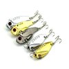 OriGlam 【Happy Shopping Day】 5Pcs Metal VIB Hard Fishing Lure Bass Crankbait Fishing Spinner Blade for Bass Fishing