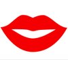 20 Count - 3.5" Wide x 1.9" Tall RED Lips Die Cuts, Lip Cutouts, Lip Decorations, Lip Party Supplies, Lip Cut Outs