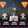 Obussgar 4 Pieces Music Party Decorations, Musical Birthday Party Tablecloths Supplies, Music Theme Rectangular Plastic Table Covers for Music Theme Birthday Party Decorations, 54 x 108 Inch